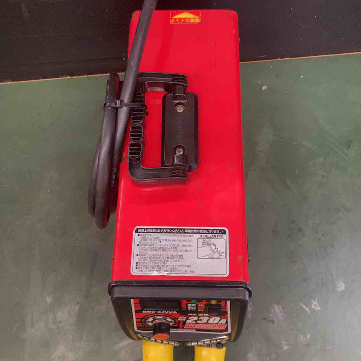 ◇日動 デジタルインバーター直流溶接機 BMウェルダー230 単相200V専用 BM2-230DA ポータブルアーク溶接機【戸田店】