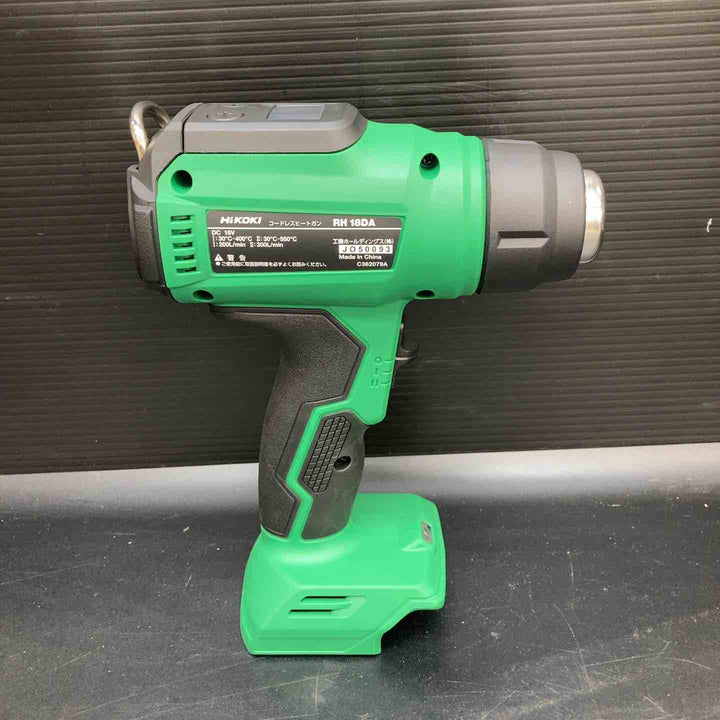 【未使用品】ハイコーキ(HIKOKI ※旧:日立工機) コードレスヒートガン RH18DA(NNP)【川越店】