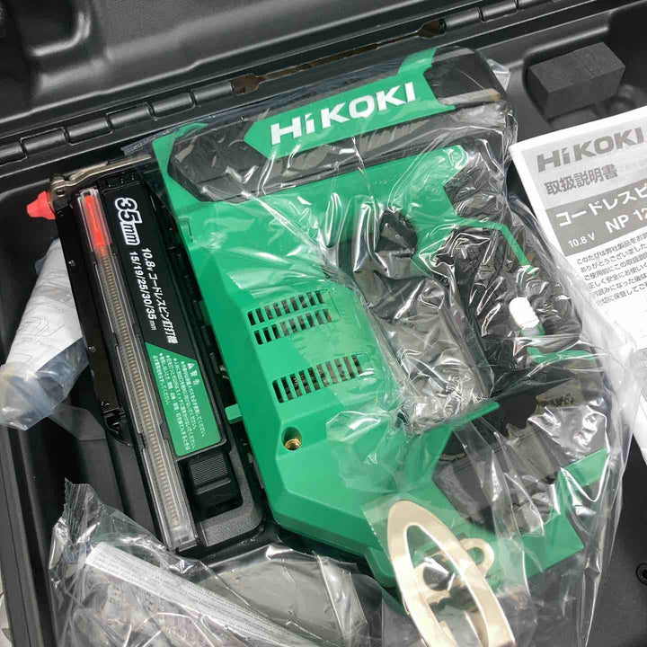 ◇HiKOKI(ハイコーキ) 10.8V 充電式ピン釘打機 蓄電池・充電器別売り ケース付 NP1235DA(NNK)【川崎店】
