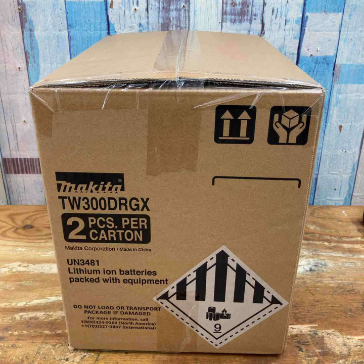 【未使用品】マキタ makita コードレス インパクトレンチ TW300DRGX 2台セット まとめ売り 純正 フルセット【柏店】