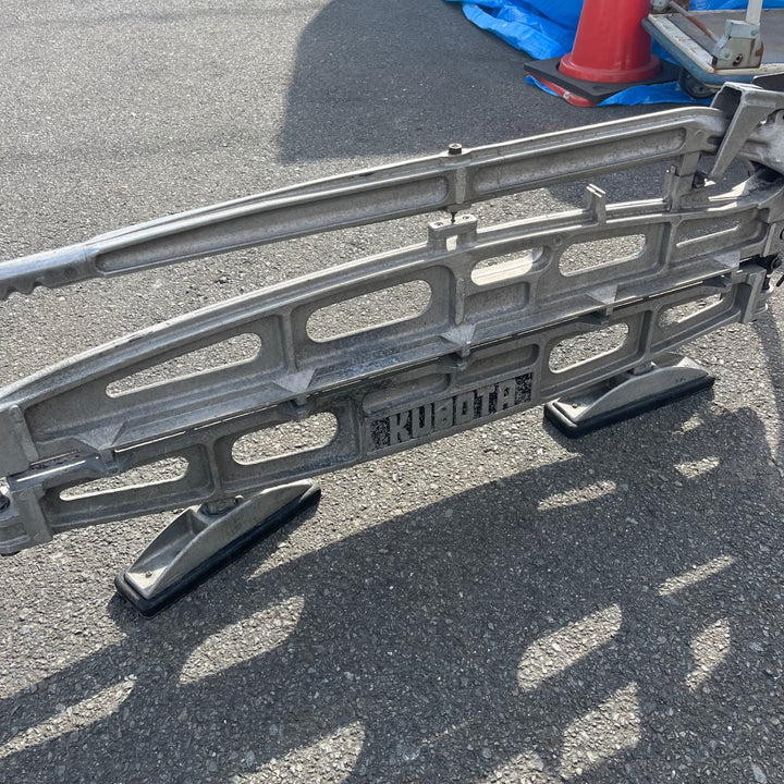【中古品】クボタ(KUBOTA)シングルカッター 型式不明 ピンあり 刃部分約980mm【東大和店】