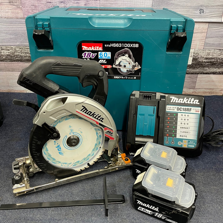 ★マキタ(makita) コードレス丸のこ HS631DGXSB【八潮店】