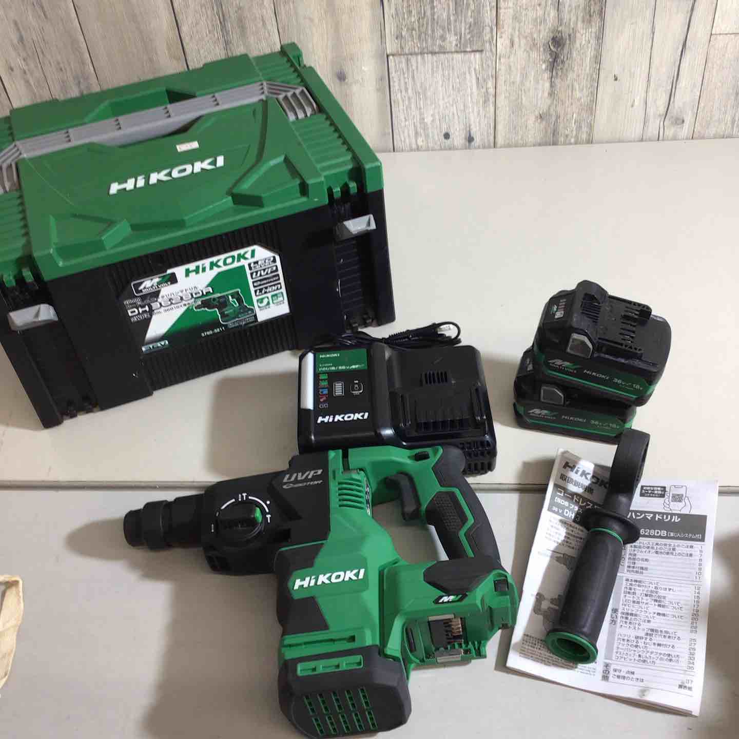 ★ハイコーキ(HIKOKI ※旧:日立工機) コードレスハンマドリル DH3628DA(2WPZ)【戸田店】 ☆ハイコーキ(HIKOKI ※旧:日立工機) コードレスハンマドリル DH3628DA