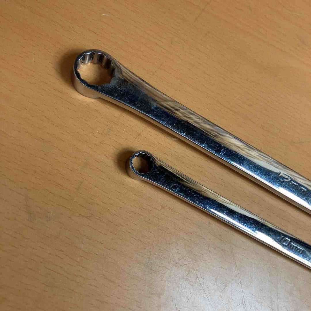 スナップオン(Snap-on ストレートメガネレンチ ロングハンドル XDHFM1012 1719 10-12mm 17-19mm 2点セット【越谷店】