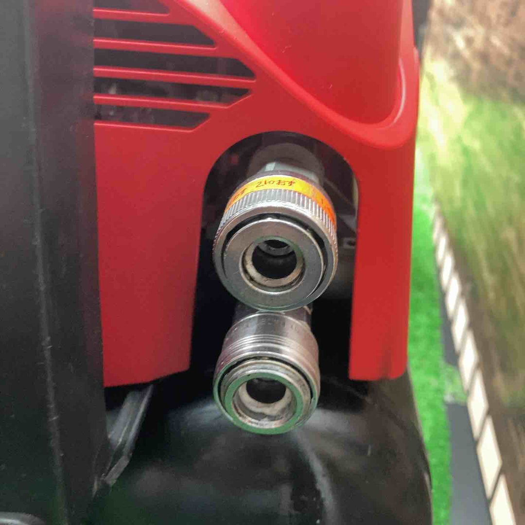 【美品】マックス(MAX) エアコンプレッサー AK-HL1270E2_レッド 動作確認済み【川越店】