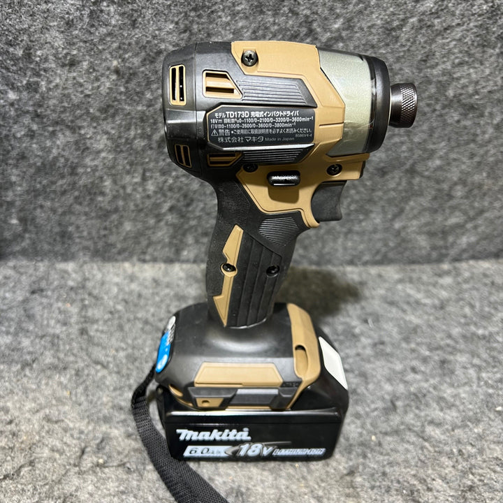 ★マキタ(makita) コードレスインパクトドライバー TD173DGXAB【富山店】◇SC
