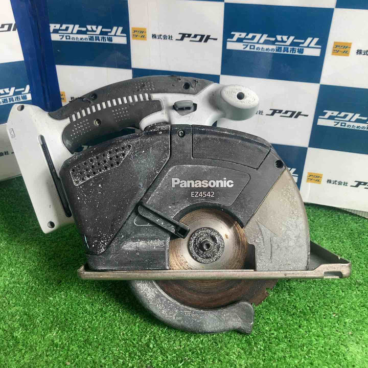 ★パナソニック(Panasonic) コードレスチップソーカッター EZ4542LS2M-B【草加店】