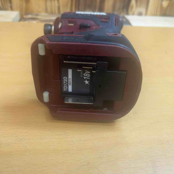 ★マキタ(makita) コードレスインパクトドライバー TD172DZAR【越谷店】