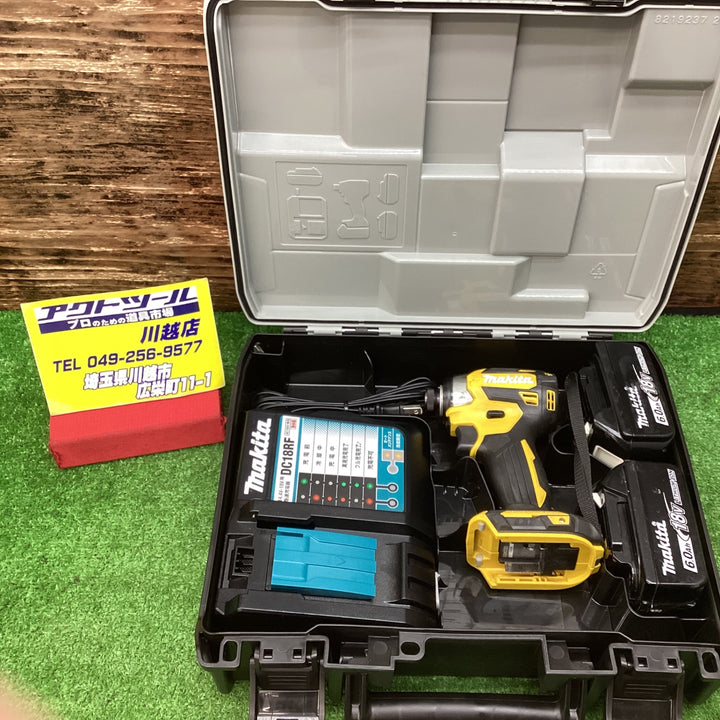 ★マキタ(makita) コードレスインパクトドライバー TD173DGXFY【川越店】