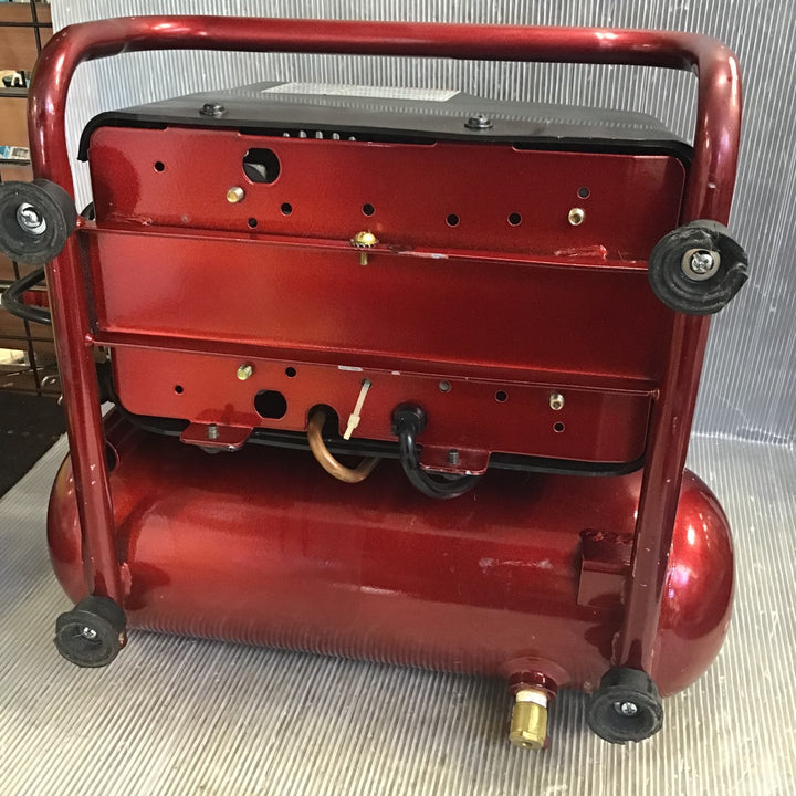 〇藤原産業 (SK11) オイルレス エアーコンプレッサー SR-045 タンク容量 4L SR-L04SPT-01【草加店】