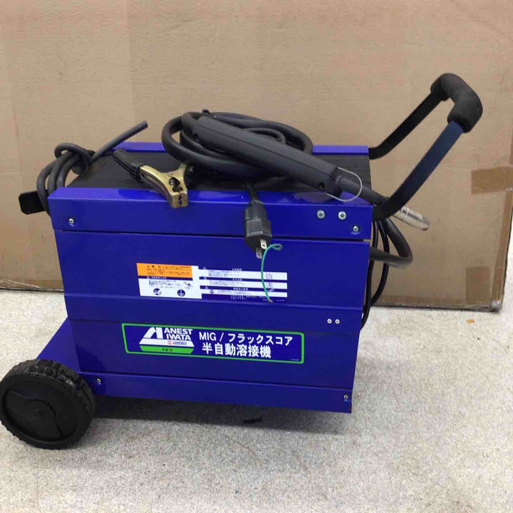 【店頭受取り限定】アネスト岩田 100V 半自動 WG3010 MIG/フラックスコア 電気溶接機【八潮店】