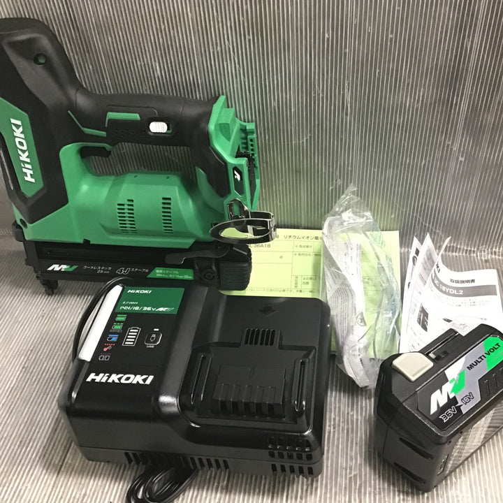【未使用】ハイコーキ(HIKOKI ※旧:日立工機) コードレスタッカー N3604DJ(XP)【草加店】