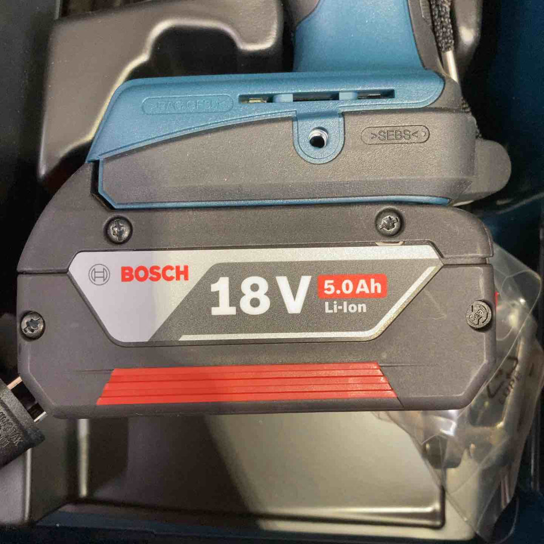 Bosch Professional(ボッシュ)18V コードレスインパクトドライバー (5.0Ahバッテリーx2個･充電器･ベルトフック・キャリングケース付) GDX18V-210C【町田店】