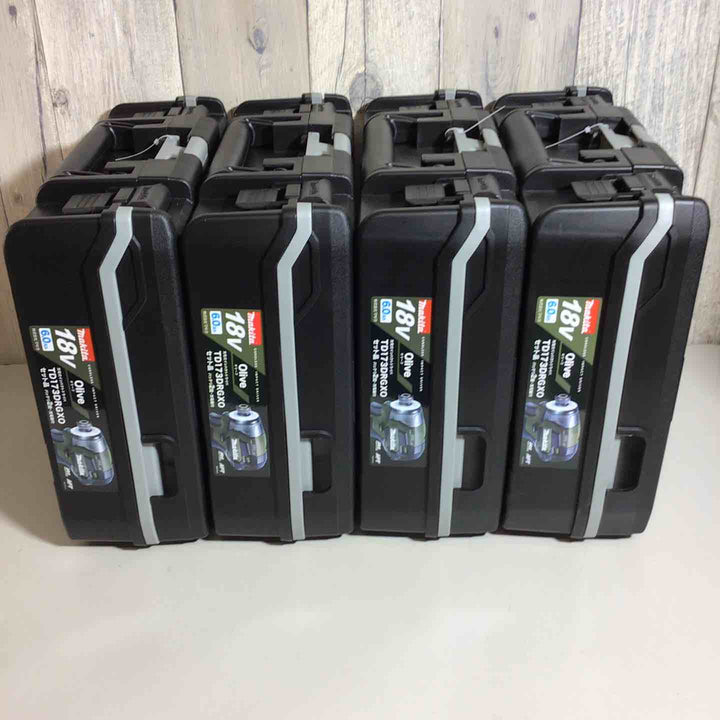 【未使用品】 マキタ makita コードレス インパクトドライバー TD173DRGXO 4台 フルセット インパクト オリーブ 純正 純正品 【戸田店】