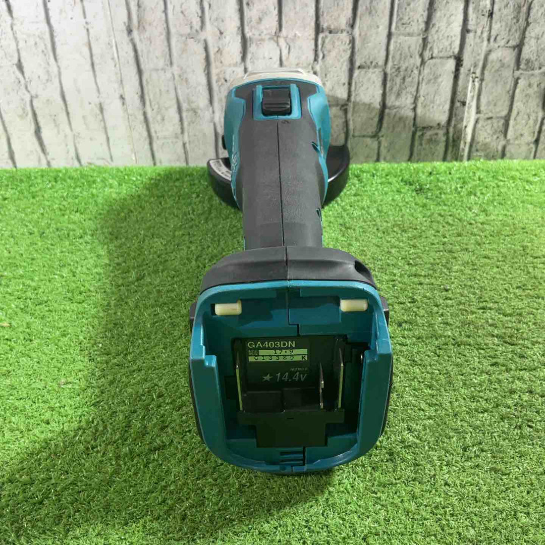 ◇マキタ(makita) 100mm コードレスディスクグラインダ GA403DZN (AG403DN)【川口店】