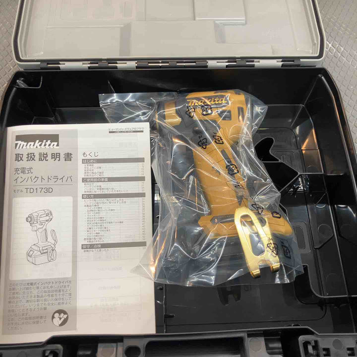 ◇マキタ コードレスインパクトドライバー TD173DZPY LTX20周年限定色 プレミアムイエロー 本体のみ【所沢店】