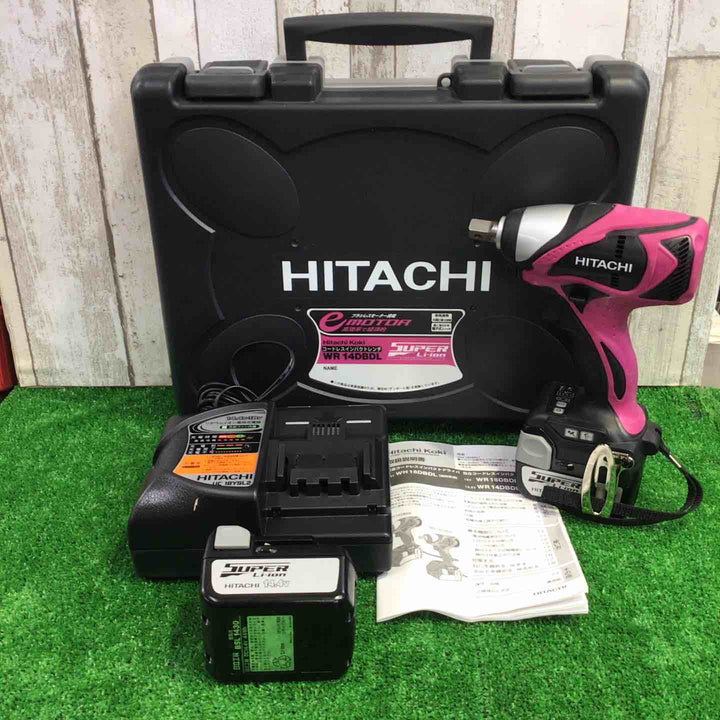 ◇ハイコーキ(HIKOKI ※旧:日立工機) コードレスインパクトレンチ WR14DBDL(2LSCK)(R)【町田店】