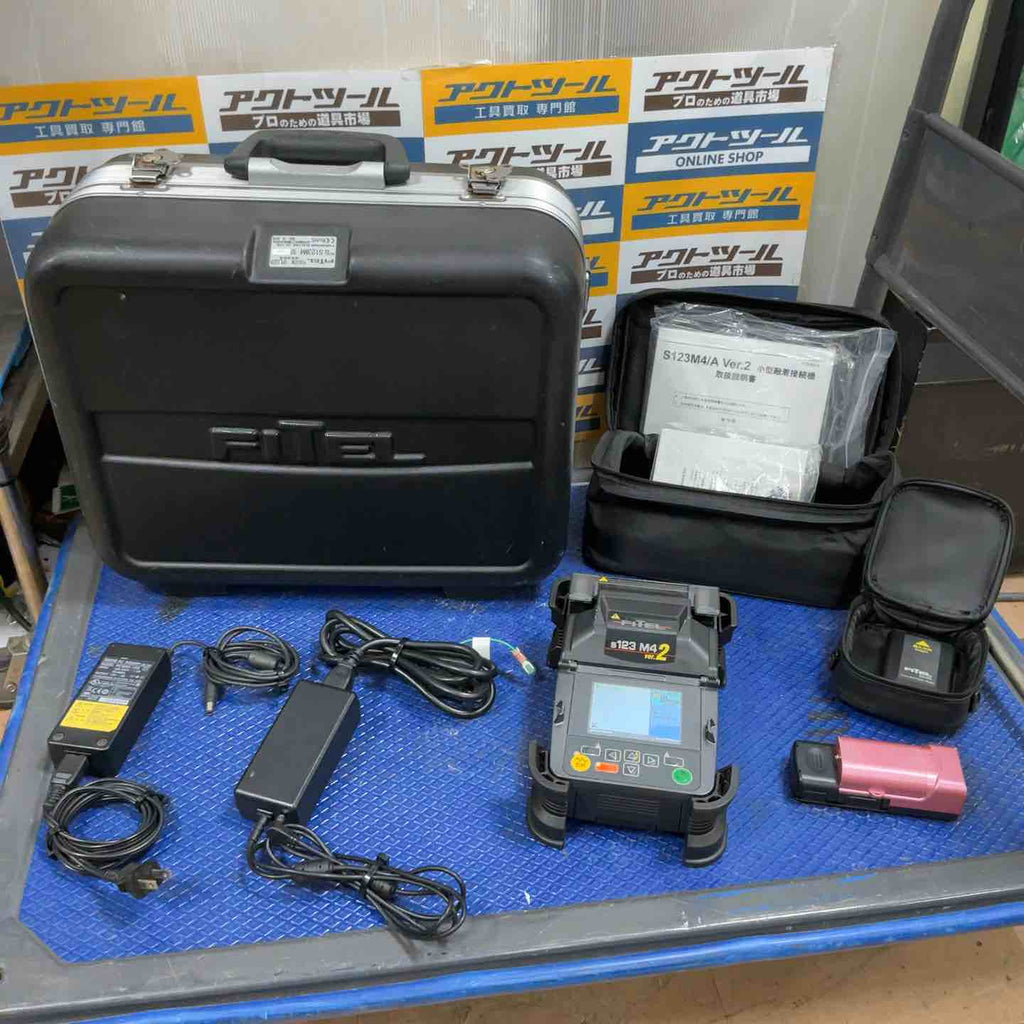 FITEL 超小型光ファイバ融着接続機 S123M4【草加店】 – アクトツール 
