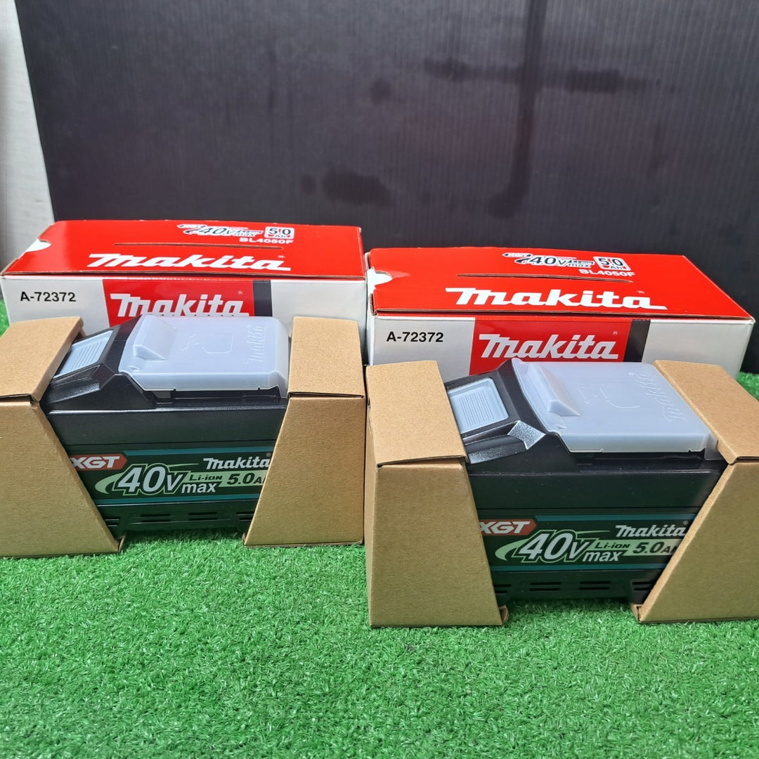 ★純正2個セット★マキタ(makita) リチウムイオンバッテリー 40Vmax/5.0Ah BL4050F【岩槻店】