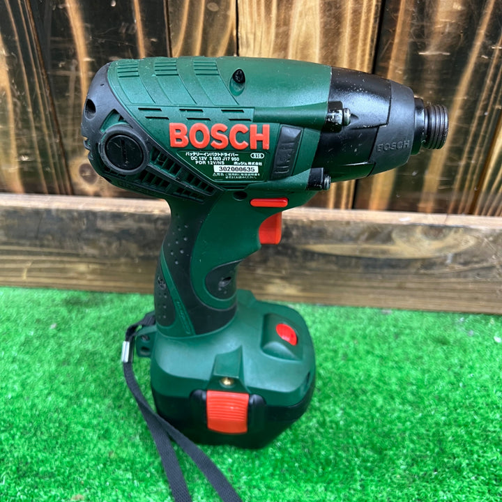 BOSCH ボッシュ 12V バッテリーインパクトドライバー PDR12V/NS ニカド電池【桶川店】