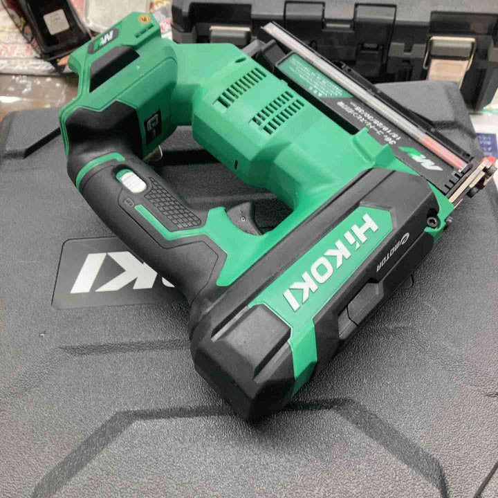 ★ハイコーキ(HIKOKI ※旧:日立工機) コードレスピンネイラ NP3635DA(NNK)　36V対応、替えブレード付属【戸田店】
