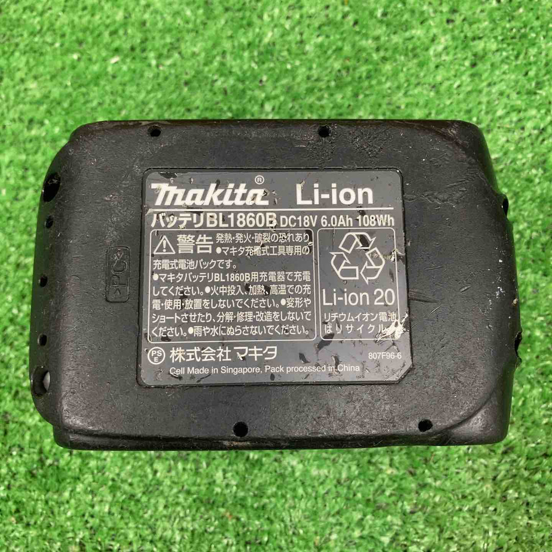 【中古品】 マキタ/makita リチウムイオンバッテリー 18V/6.0Ah BL1860B 【鴻巣店】