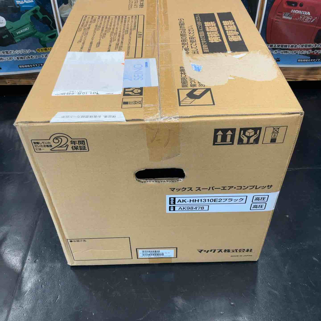 マックス(MAX) 高圧専用エアコンプレッサー AK-HH1310E2_ブラック【藤沢店】