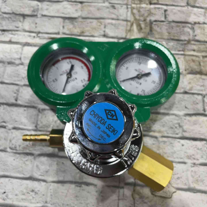 千代田精機 CHIYODA 圧接用 ガスレギュレーター 二個セット【川口店】