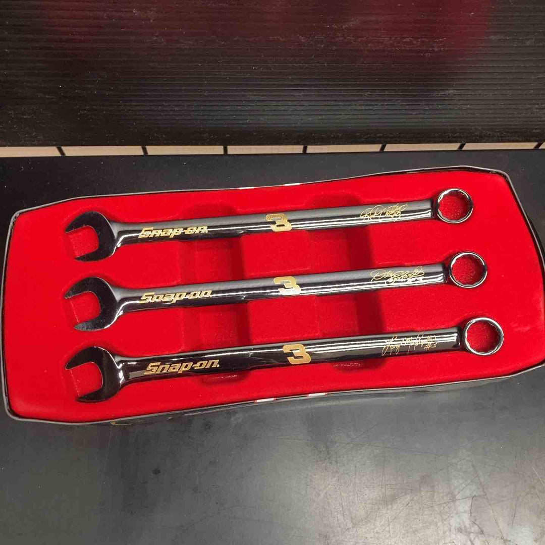 ▲スナップオン(Snap-on)コレクターズコンビネーションレンチ ３本セット OEX703BEX コレクション 限定品【川越店】