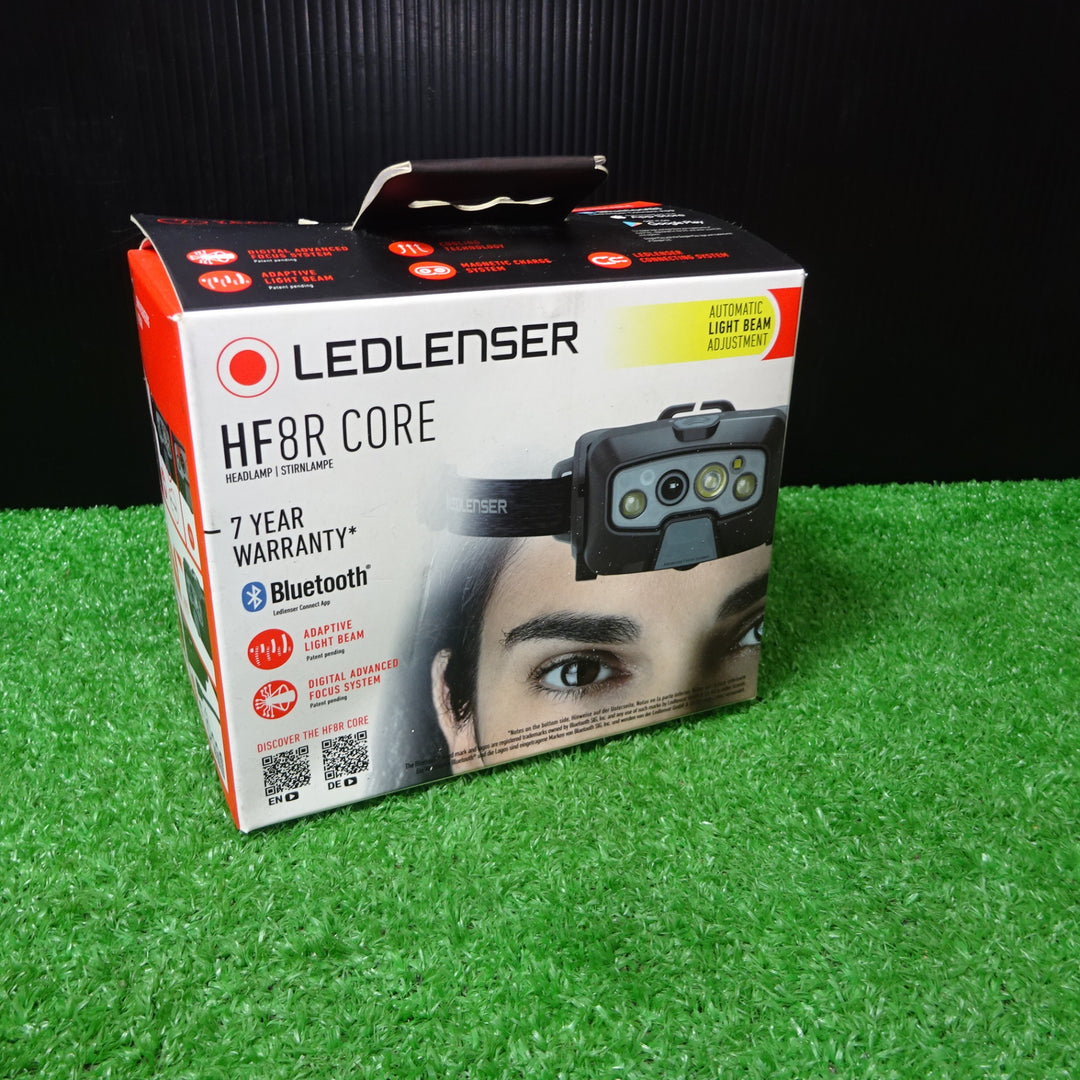 LEDLENSER HF8R CORE Bluetooth AUTOMATIC LIGHT BEAM ADJUSTMENT ヘッドライト　【岩槻店】