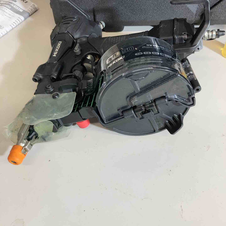 ★ハイコーキ(HIKOKI ※旧:日立工機) 高圧エア釘打ち機 NV50HR2(S)【戸田店】