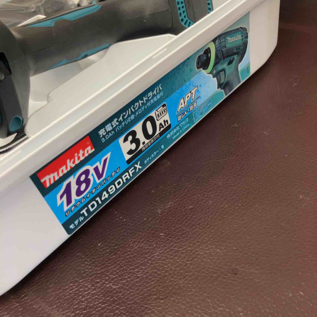 【未使用(店頭展示品)】★マキタ(makita) コードレスインパクトドライバー TD149DRFX 18V【東大和店】