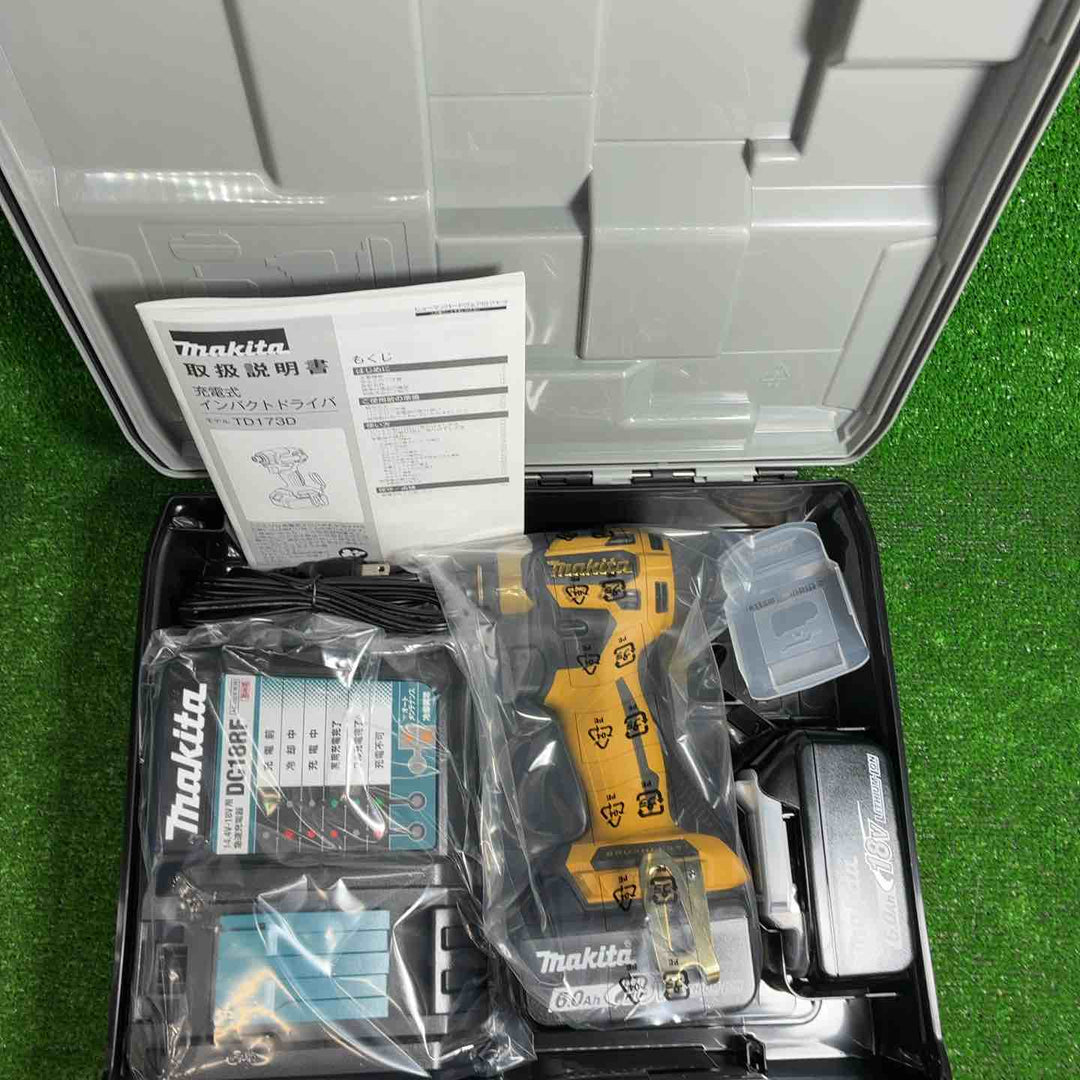 【未使用品】 マキタ (makita) コードレスインパクトドライバー TD173DGXPY LTX20周年限定色 プレミアムイエロー 【藤沢店】