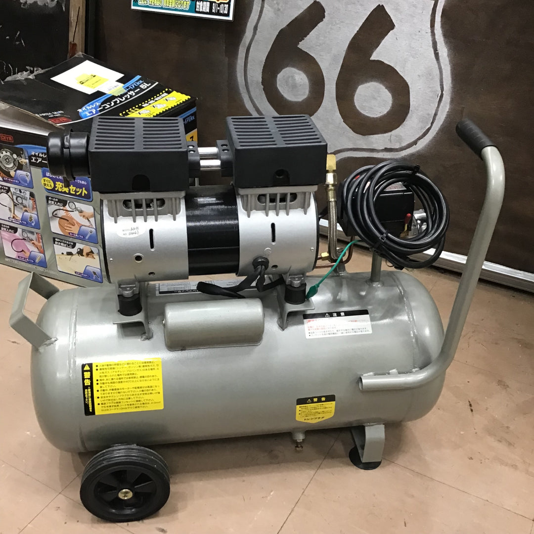 【店頭受取り限定】シンセイ 静音オイルフリーコンプレッサー EWS-30【草加店】