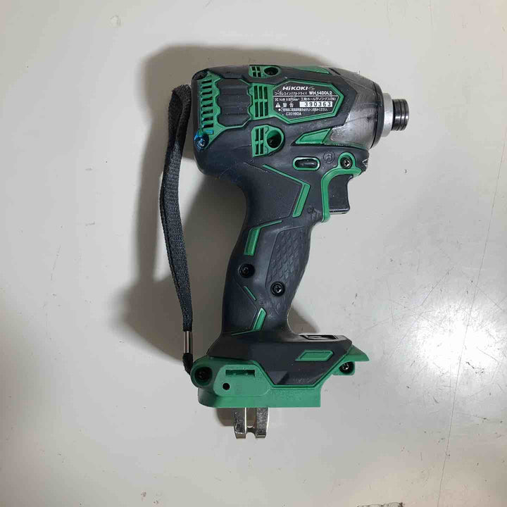 ★ハイコーキ(HIKOKI ※旧:日立工機)14.4Vコードレスインパクトドライバー WH14DDL2(NN)(L) 本体のみ 【戸田店】