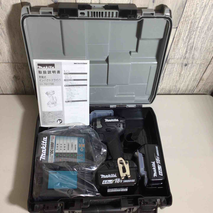 ★マキタ(makita) コードレスインパクトドライバー TD173DRGXB【戸田店】