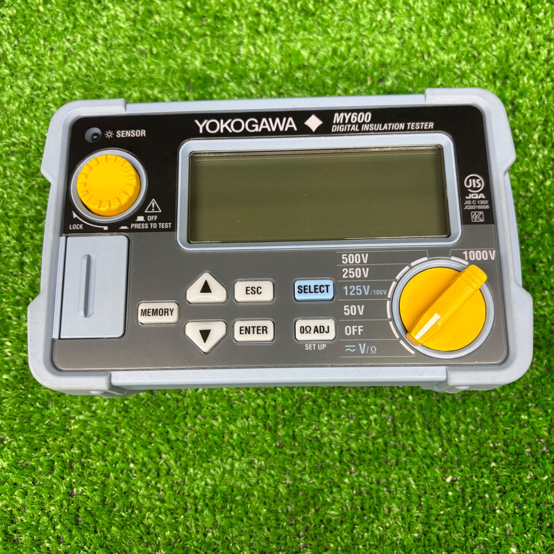 ◇YOKOGAWA 横河  デジタル絶縁抵抗計 ディジタル絶縁抵抗計 MY600【電材館越谷店】