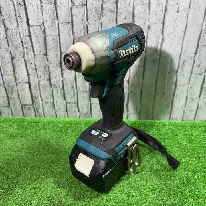 ★マキタ(makita) コードレスインパクトドライバー 18V3.0Ah TD155DRFX 動作確認済【川口店】