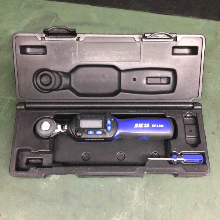 ◇SK11 デジタルトルクレンチ 差込角 9.5mm 3~60N・m SDT3-060【戸田店】