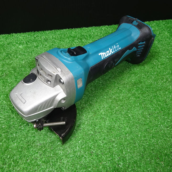 ☆マキタ(makita) 100mmコードレスディスクグラインダー GA400DZ　バッテリー1個付き【岩槻店】