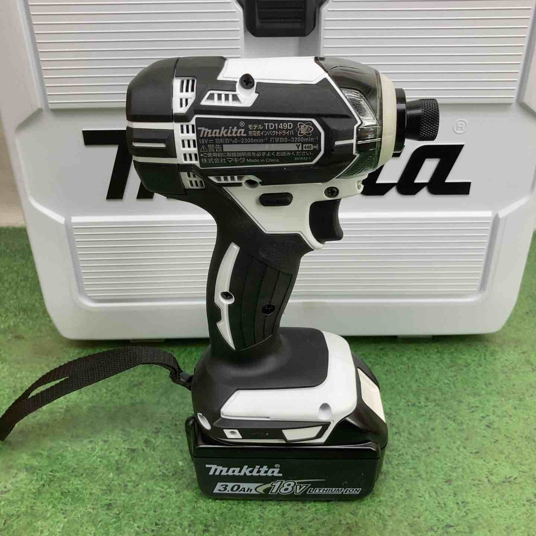 マキタ(makita) コードレスインパクトドライバー TD149DRFXW【町田店】
