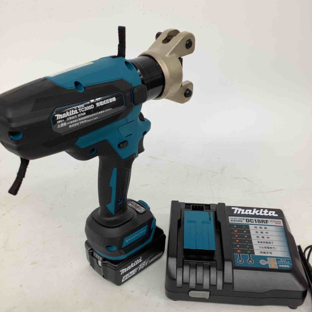 ★マキタ(makita) コードレス圧着機 TC300DRG【狭山】