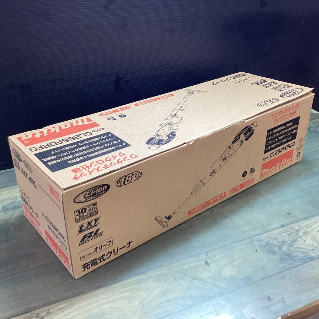 【未使用】マキタ(makita) コードレスクリーナー CL286FDRFO【川越店】