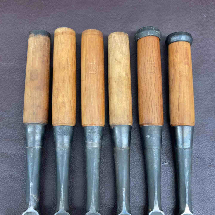 【超お得】 【まとめ売り】 【中古美品】 鑿 石流 同サイズ6本セット のみ 鉋 かんな 鋸 大工 和工具 骨董品 【東大和店】