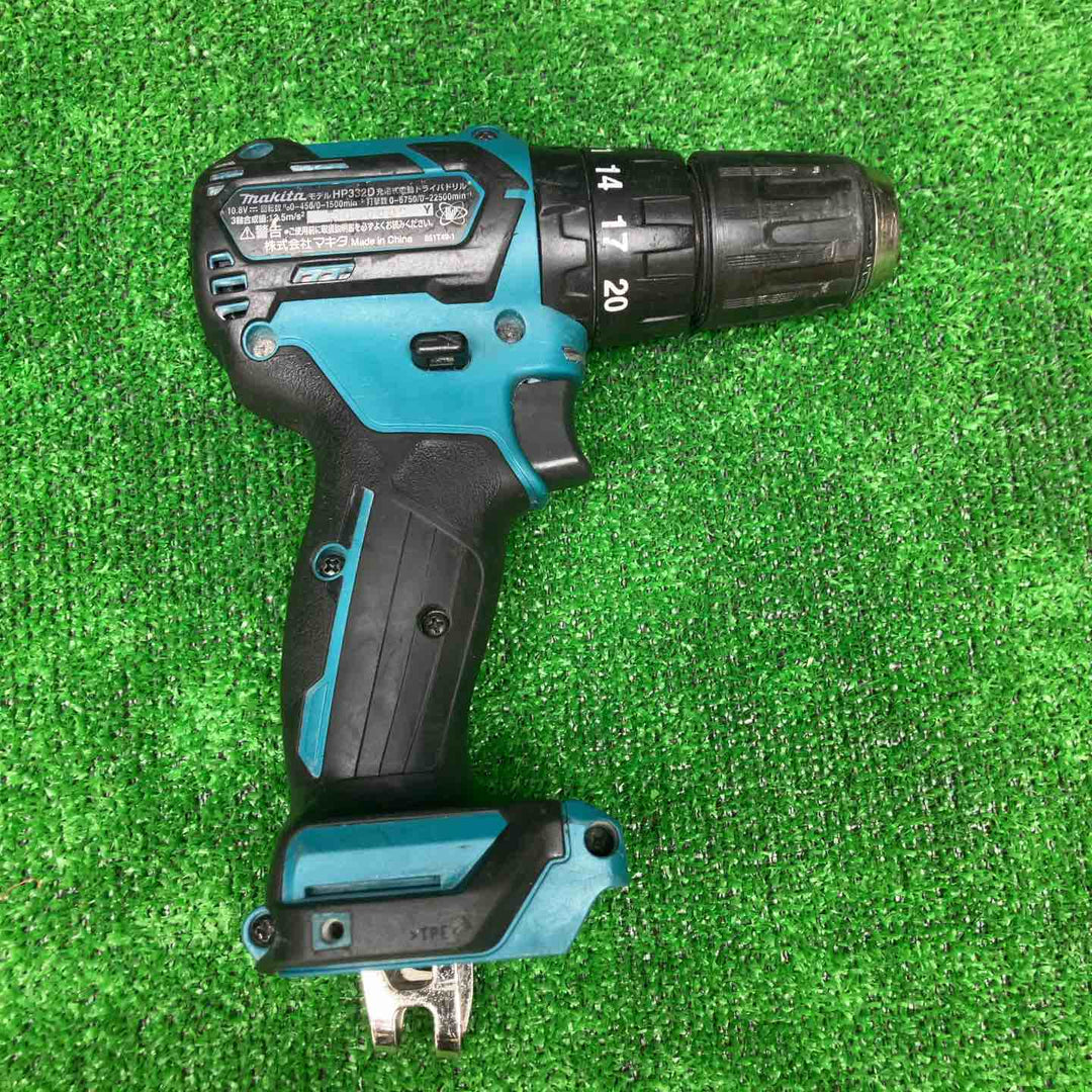 ◇マキタ(makita) コードレス震動ドライバドリル HP332DZ 充電器付き【川越店】