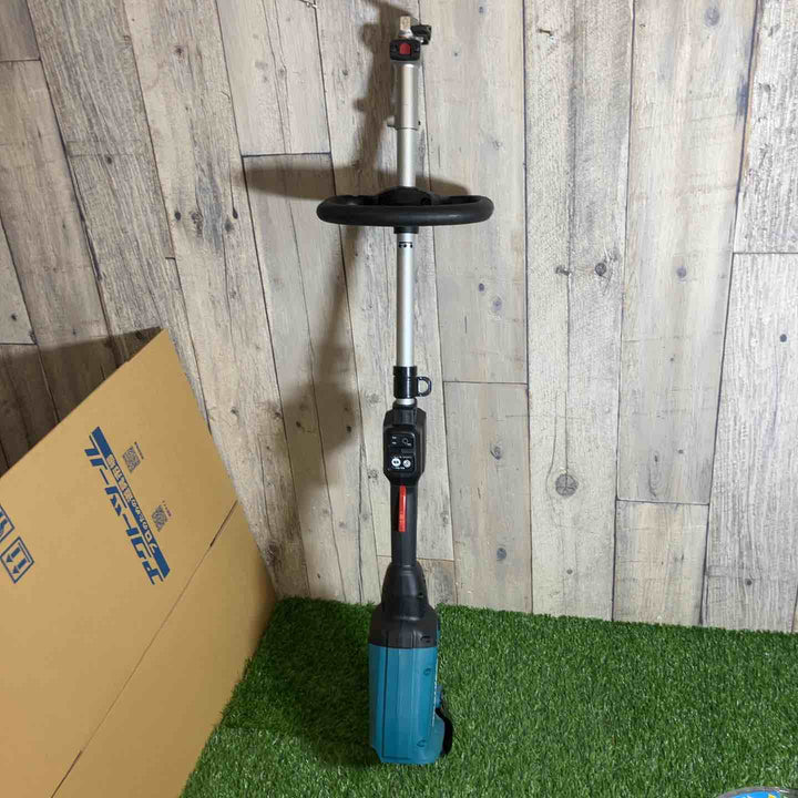 【中古品】◇makita　マキタ 充電式スプリット草刈機 (本体)MUX60DZ　（刈払いアタッチメント）EM402MP 替刃付属【戸田店】