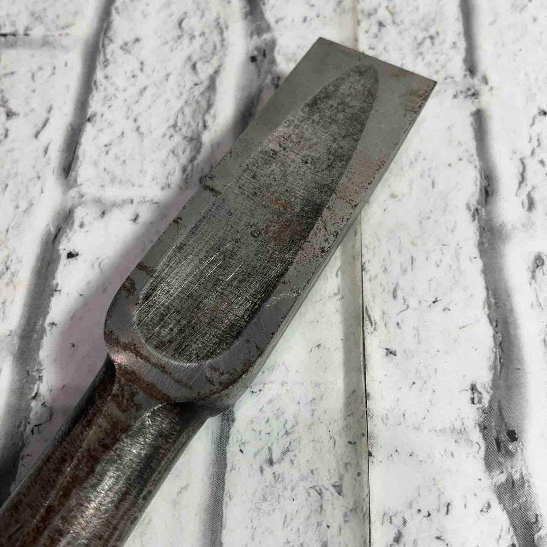 角田 〇正 叩き鑿 刃のみ 刃幅約20mm 【川口店】