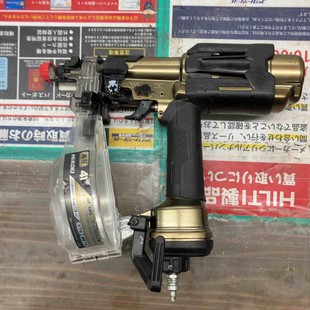 ★ハイコーキ(HIKOKI ※旧:日立工機) 高圧エアネジ打ち機 WF4HS【戸田店】