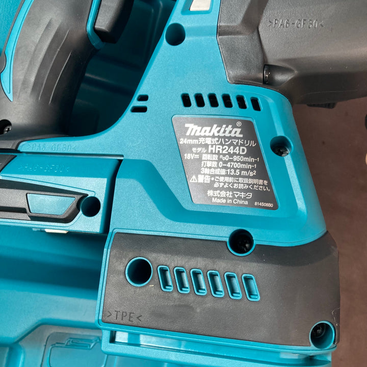 【未使用(店頭展示品)】★マキタ(makita) 24mmコードレスハンマドリル HR244DZK【東大和店】
