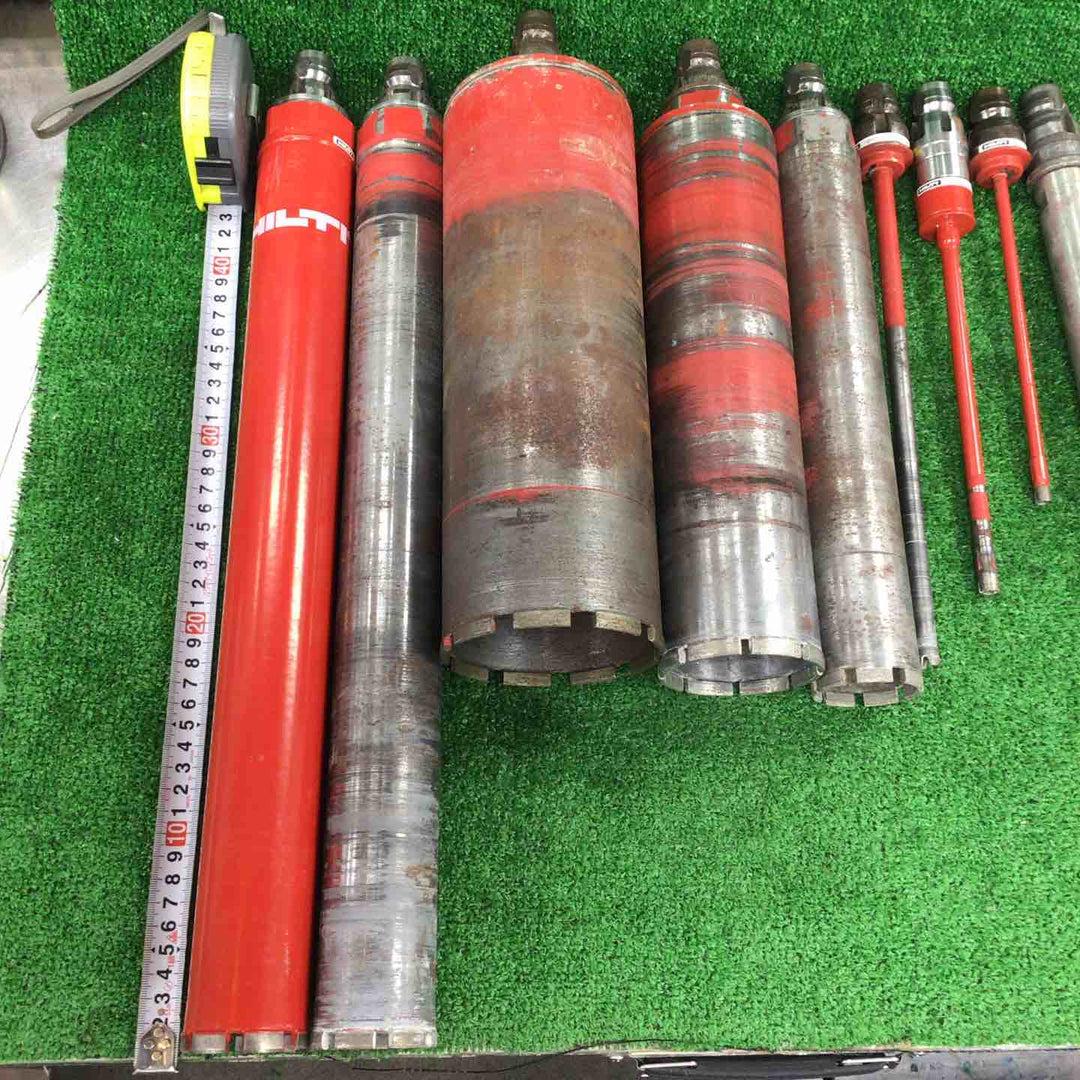 HILTI/ヒルティ コアドリルビット 8本セット＋延長1本【川崎店】